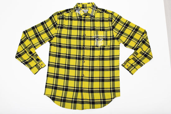 Hufflepuff Flannel Shirt by Cakeworthy