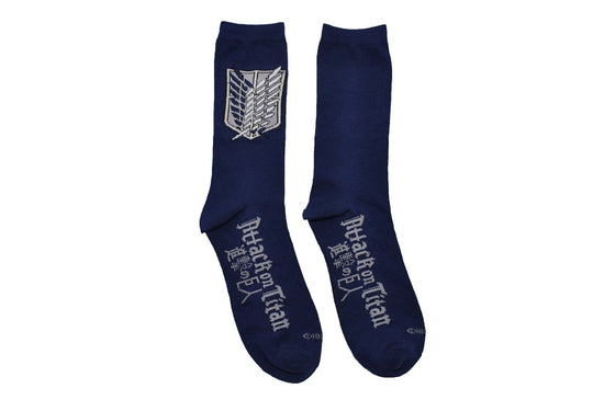Load image into Gallery viewer, Attack on Titan Scout Regiment 2-Pack Unisex Crew Socks
