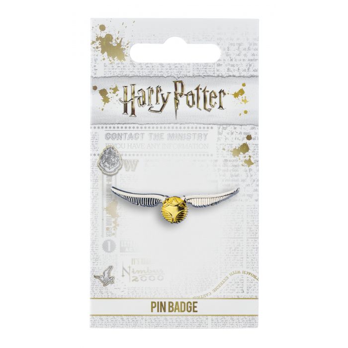 Load image into Gallery viewer, Golden Snitch (Harry Potter) Enamel Pin
