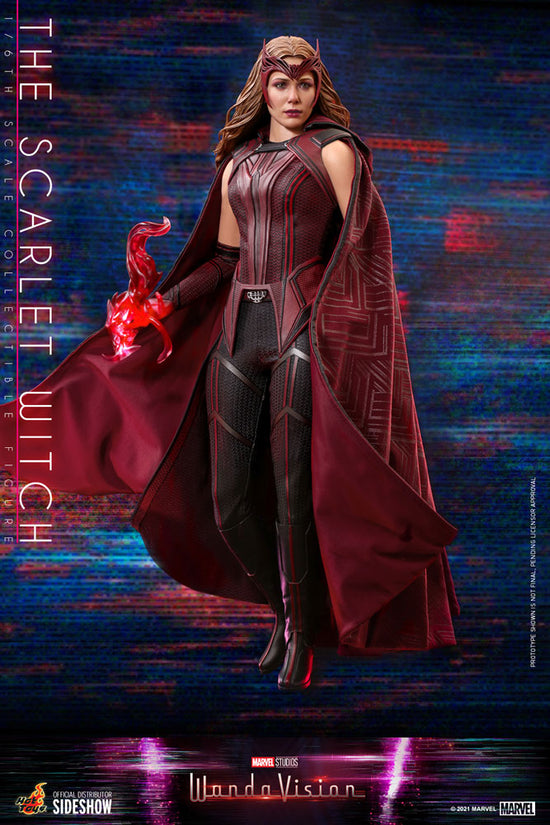 The Scarlet Witch (WandaVision) Marvel 1:6 Scale Figure by Hot Toys