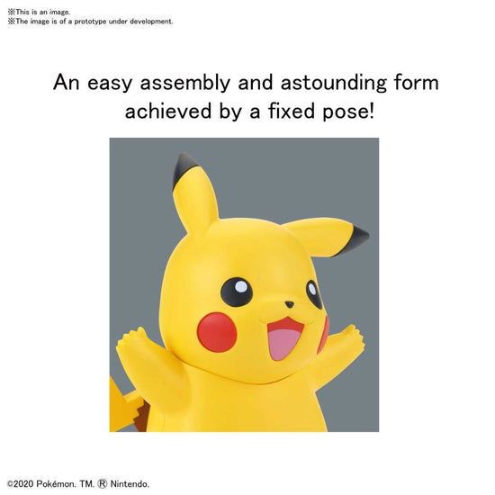 Pikachu Pokemon 01 Bandai Model Kit