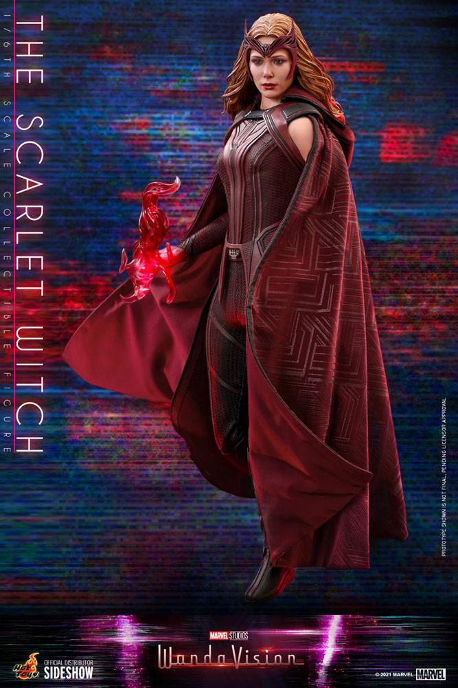 The Scarlet Witch (WandaVision) Marvel 1:6 Scale Figure by Hot Toys