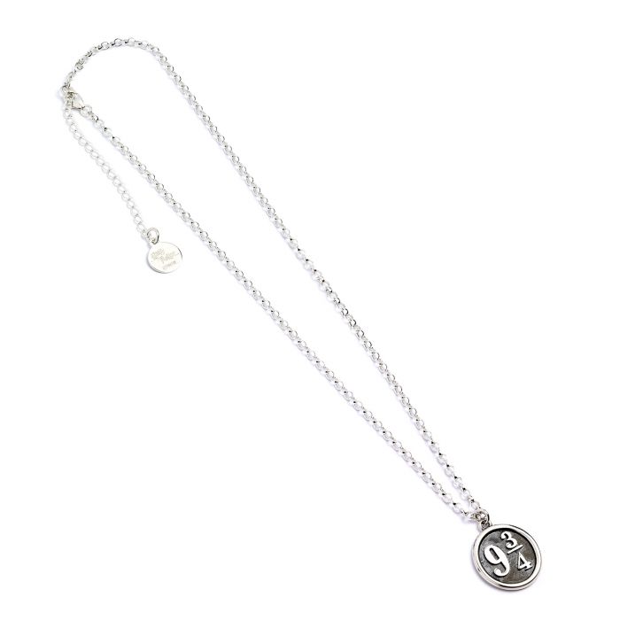 Load image into Gallery viewer, Platform 9 3/4 (Harry Potter) Necklace in Sterling Silver

