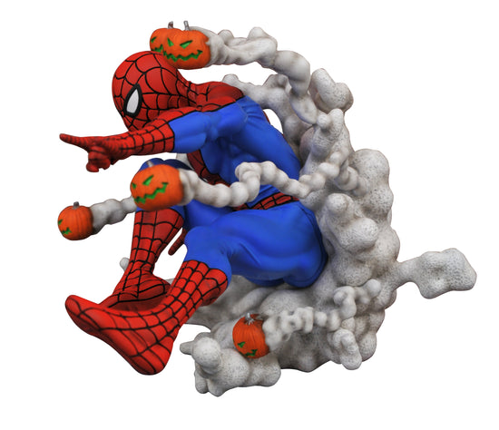 Load image into Gallery viewer, Spider-Man Marvel Pumpkin Bomb Gallery Statue
