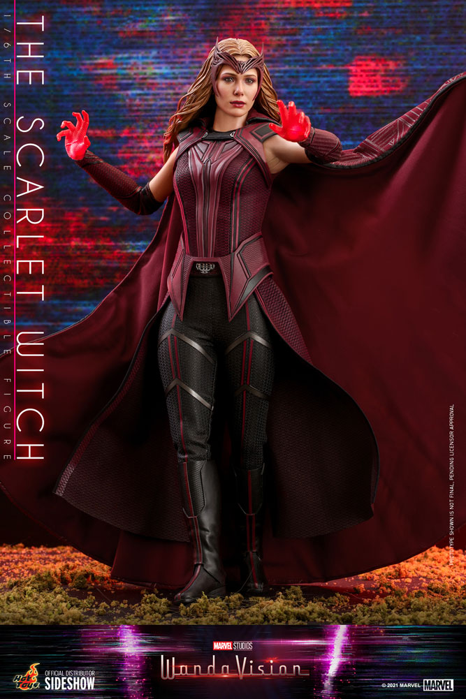 The Scarlet Witch (WandaVision) Marvel 1:6 Scale Figure by Hot Toys