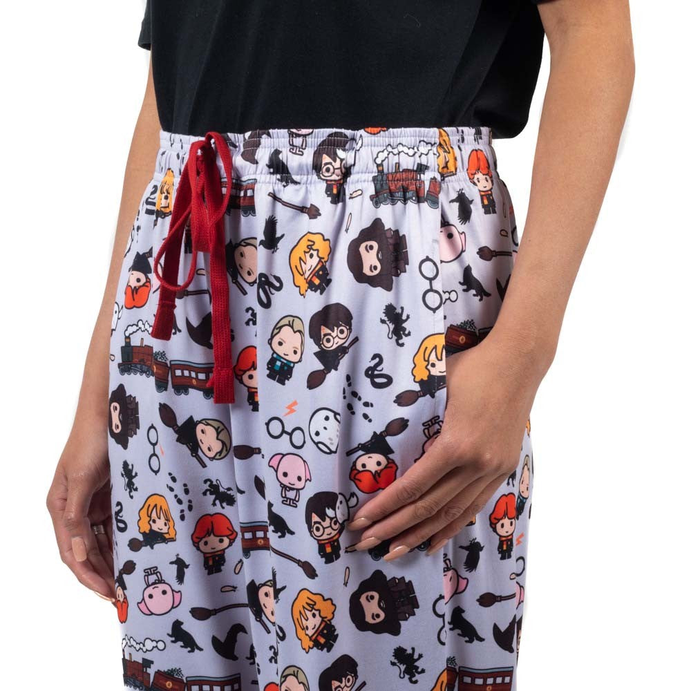 Load image into Gallery viewer, Harry Potter Chibi All Over Print Lounge Pants
