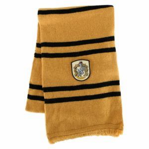 Load image into Gallery viewer, Hufflepuff Hogwarts House (Harry Potter) Lambs Wool Knit Scarf

