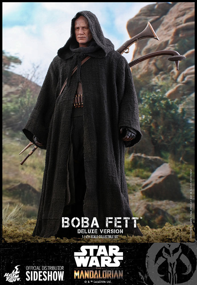 Load image into Gallery viewer, Boba Fett (Deluxe) Star Wars: The Mandalorian 1:6 Scale Figure by Hot Toys
