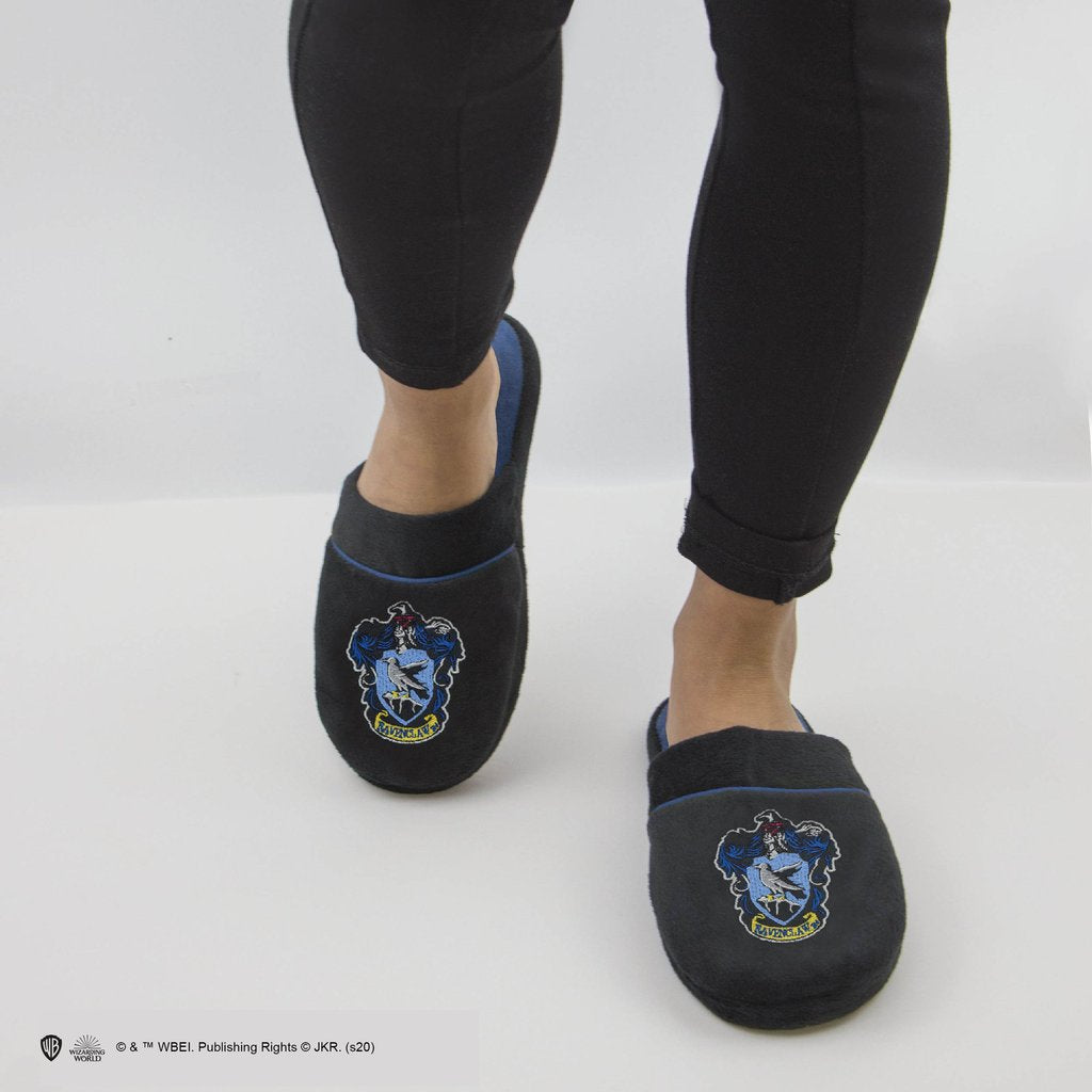 Load image into Gallery viewer, Ravenclaw House Crest (Harry Potter) Slippers
