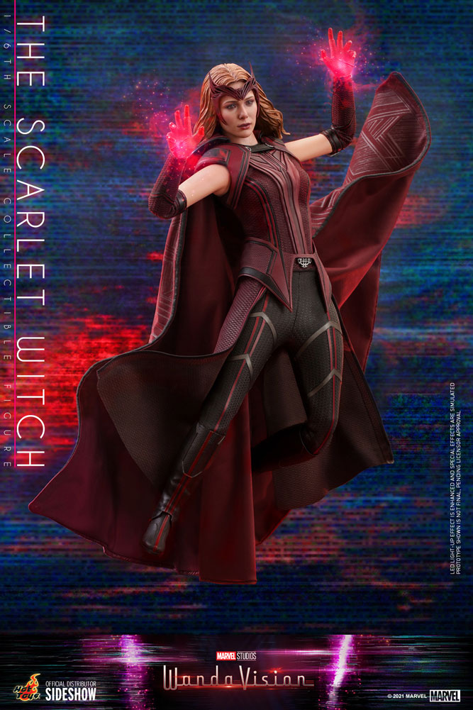 The Scarlet Witch (WandaVision) Marvel 1:6 Scale Figure by Hot Toys