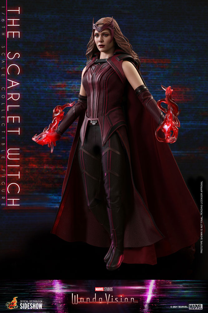 The Scarlet Witch (WandaVision) Marvel 1:6 Scale Figure by Hot Toys