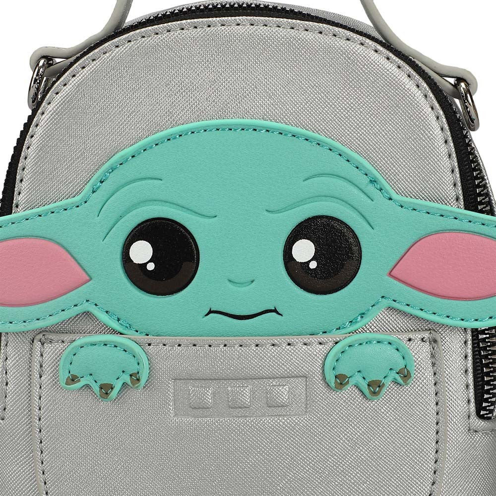 Grogu Baby Yoda Star Wars: The Mandalorian Mini Wristlet Bag