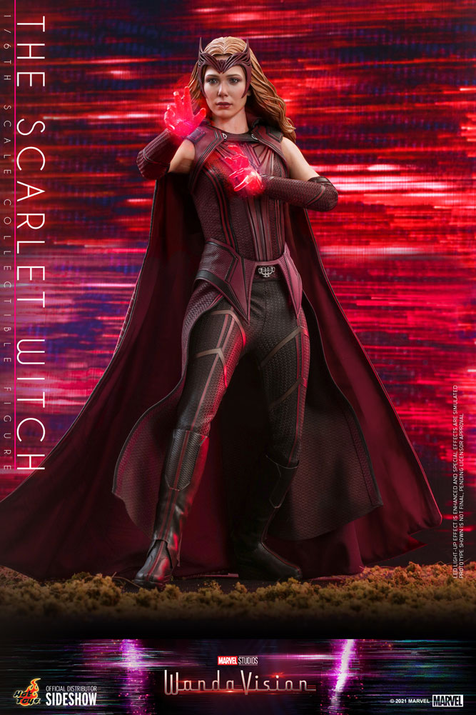 The Scarlet Witch (WandaVision) Marvel 1:6 Scale Figure by Hot Toys