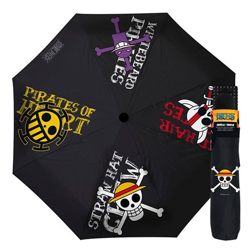 One Piece Umbrella with Pirate Symbols