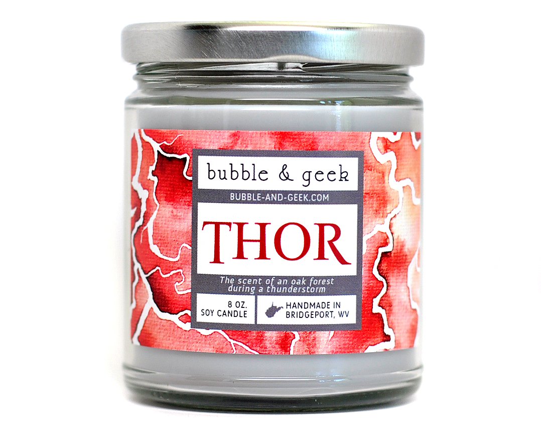 Thor (Marvel Comics) Candle Jar