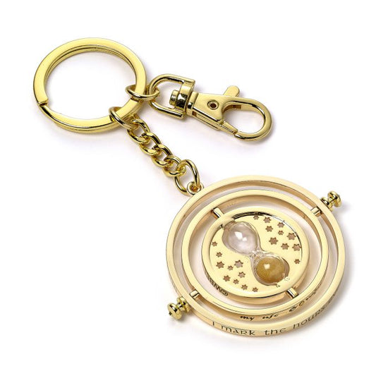 Load image into Gallery viewer, Time Turner (Harry Potter) Spinning Metal Keychain
