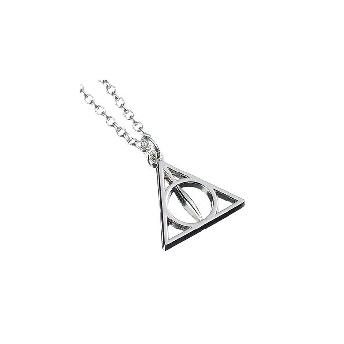 Load image into Gallery viewer, Deathly Hallows (Harry Potter) Necklace in Sterling Silver
