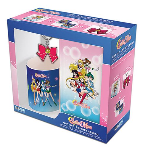 Sailor Moon Journal, Keychain, & Ceramic Mug Gift Set
