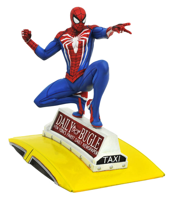Load image into Gallery viewer, Spider-Man On Taxi (Spider-Man PS4) Marvel Gallery Statue
