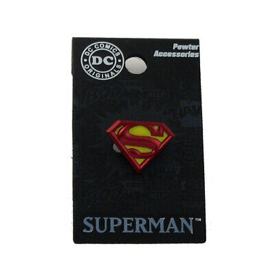 Superman Logo (DC Comics) Color Pewter Pin