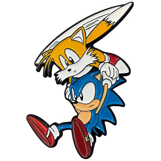 Tails and Sonic (Sonic The Hedgehog) Enamel Pin