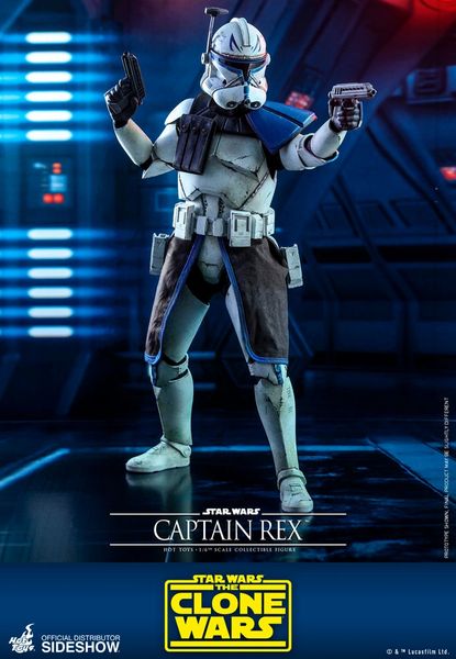 Star Wars Clone Captain Rex 1/6th Scale Figure by Sideshow Hot Toys