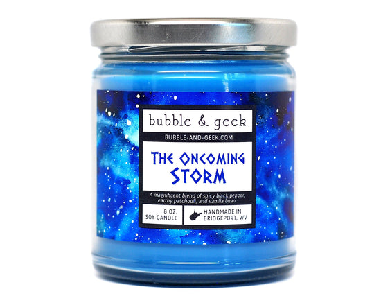 The Oncoming Storm (Doctor Who) Candle Jar