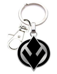 Load image into Gallery viewer, Sith Logo (Star Wars) Keychain
