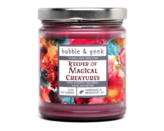 Keeper of Magical Creatures (Harry Potter) Hagrid Inspired Candle Jar