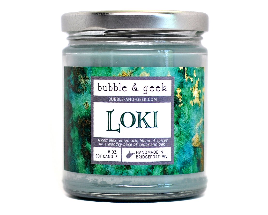 Load image into Gallery viewer, Loki (Marvel Comics) Candle Jar
