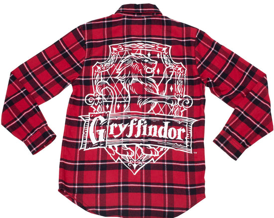 Gryffindor Harry Potter Flannel Shirt by Cakeworthy