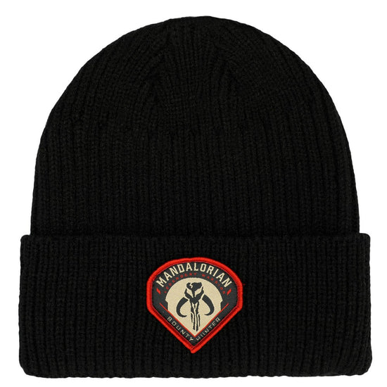 Load image into Gallery viewer, Star Wars: The Mandalorian Patch Beanie
