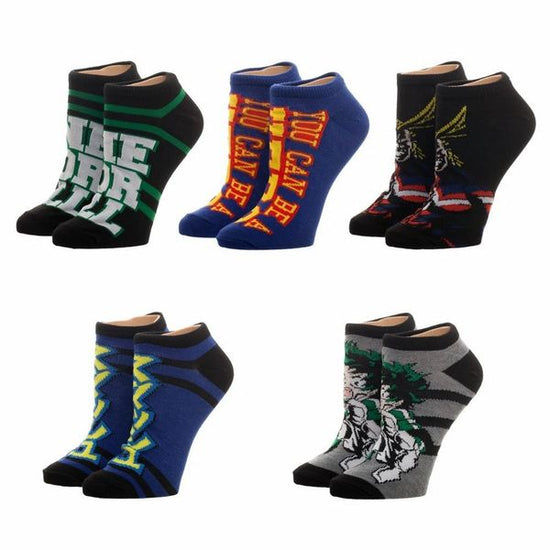 My Hero Academia Ankle Socks 5 Pack