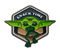 Grogu "Snack Time" (Star Wars: The Mandalorian) Enamel Pin