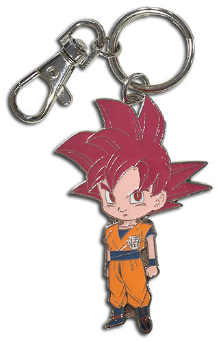 SSG Goku (Dragon Ball Super) Metal Keychain