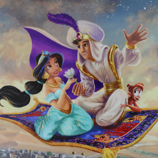 Aladdin (Disney) Thomas Kinkade Framed Art Print