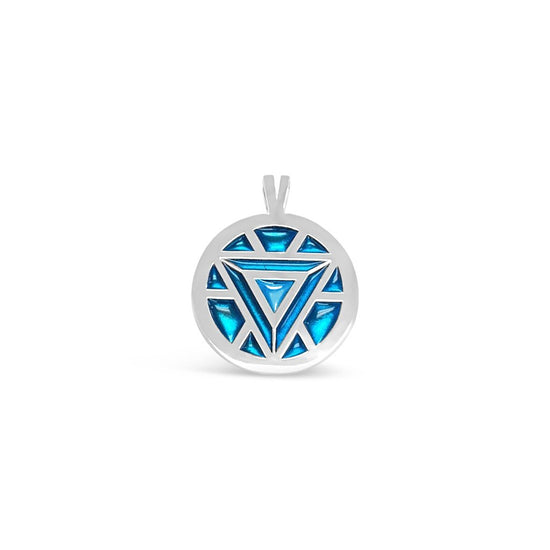 Load image into Gallery viewer, Iron Man&amp;#39;s Arc Reactor (Marvel) Sterling Silver Pendant

