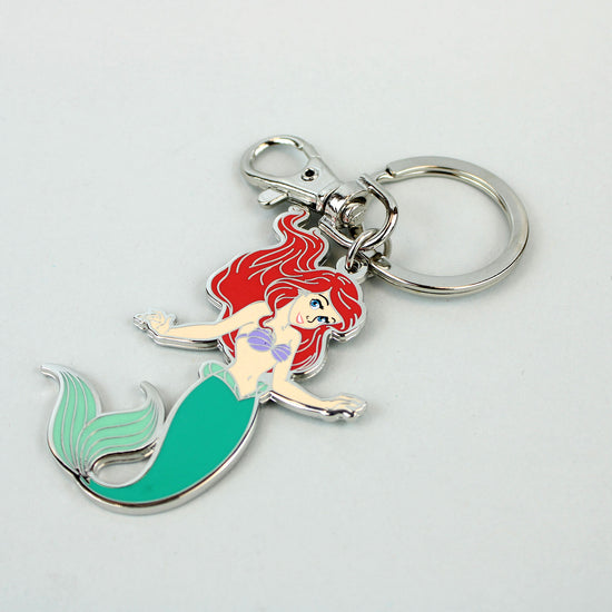Load image into Gallery viewer, Ariel (The Little Mermaid) Disney Colored Enamel Keychain
