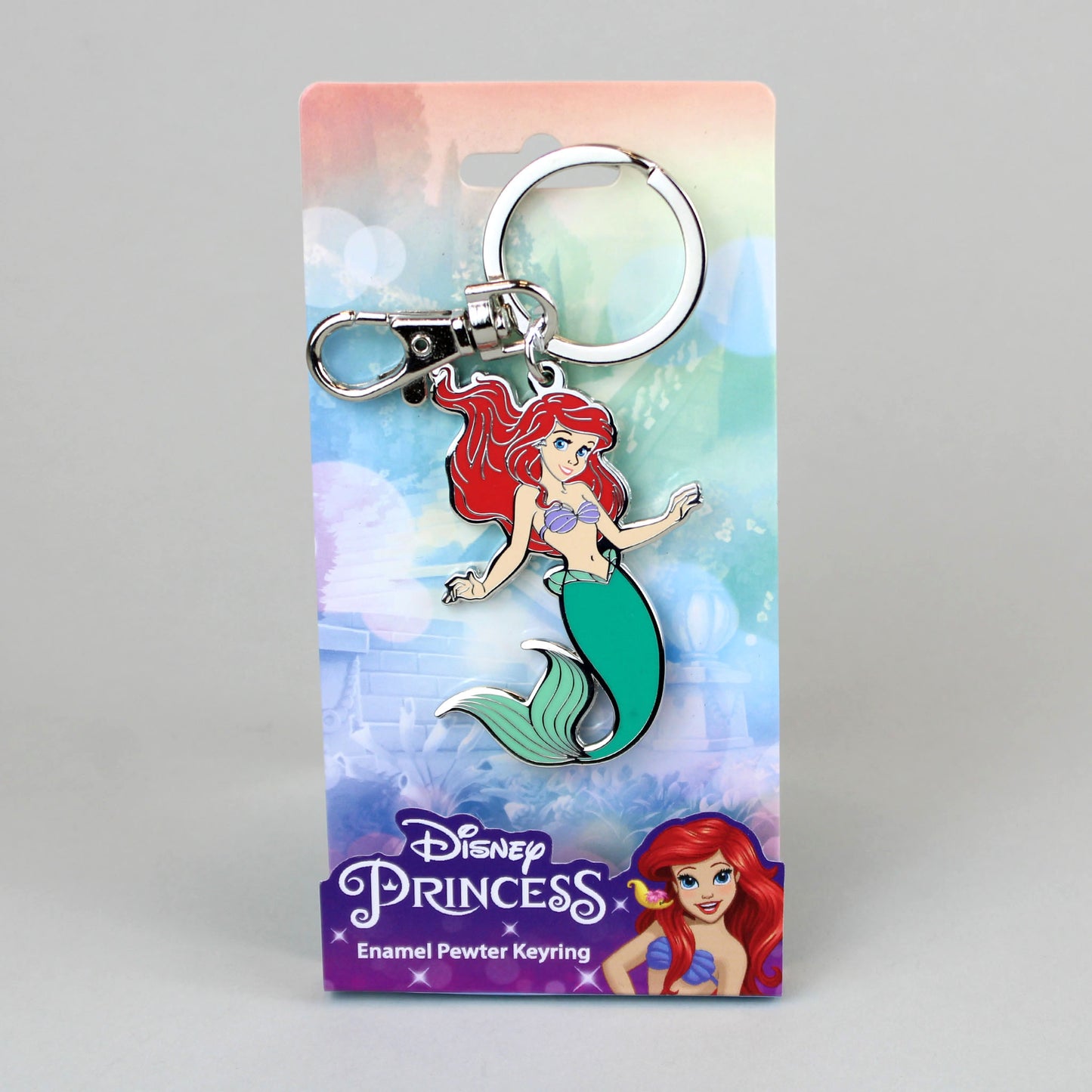 Ariel (The Little Mermaid) Disney Colored Enamel Keychain