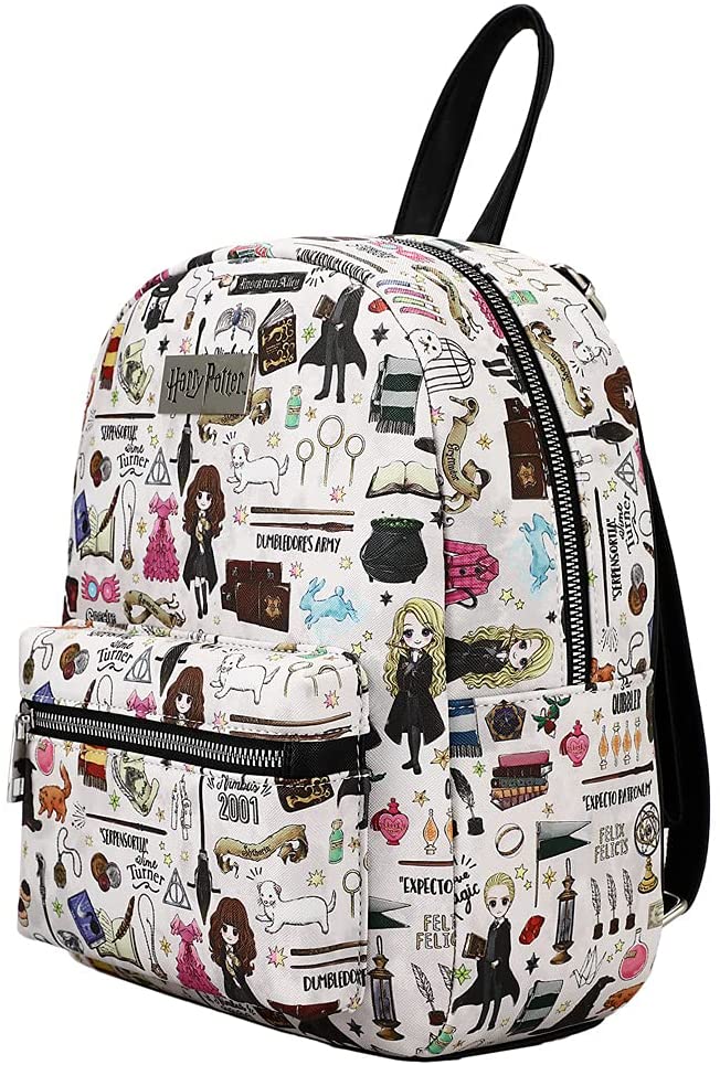Load image into Gallery viewer, Harry Potter Hogwarts Print Kawaii Anime Style Mini Backpack
