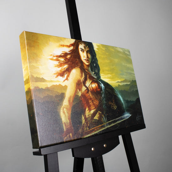 Load image into Gallery viewer, Wonder Woman Art Print &amp;quot;Horizon&amp;quot;
