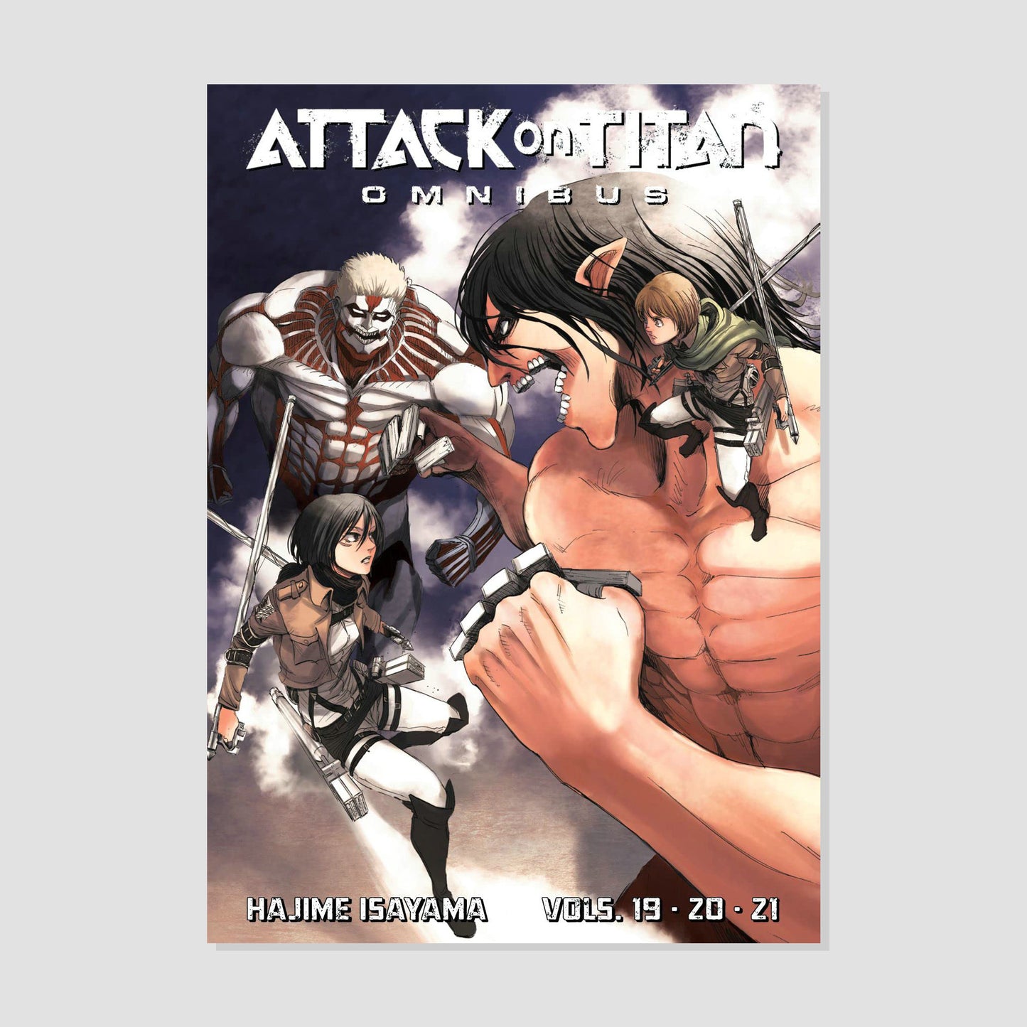 Load image into Gallery viewer, Attack on Titan Omnibus 7 (Vol. 19-21) Paperback Manga

