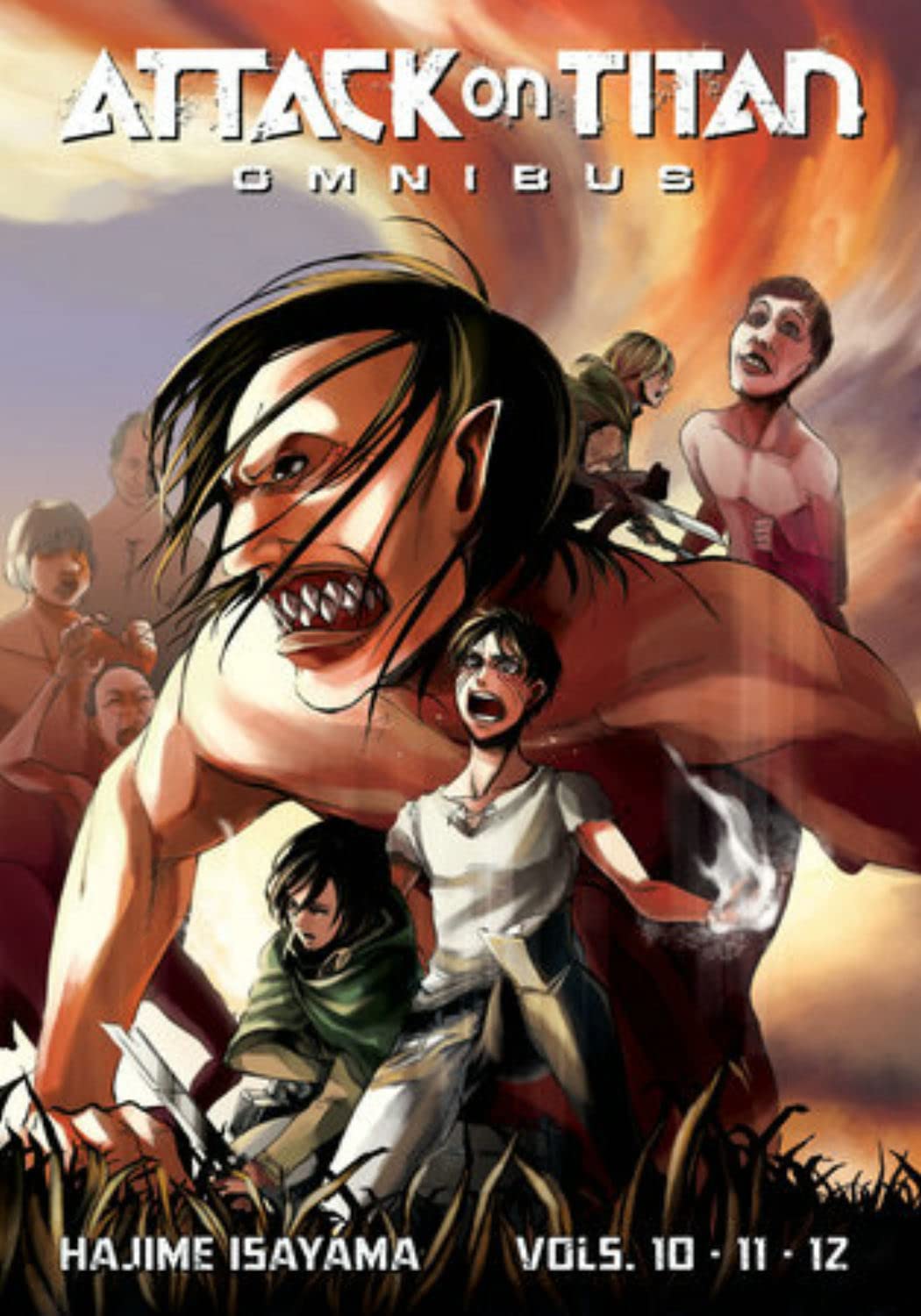 Load image into Gallery viewer, Attack on Titan Omnibus 4 (Vol. 10-12) Paperback
