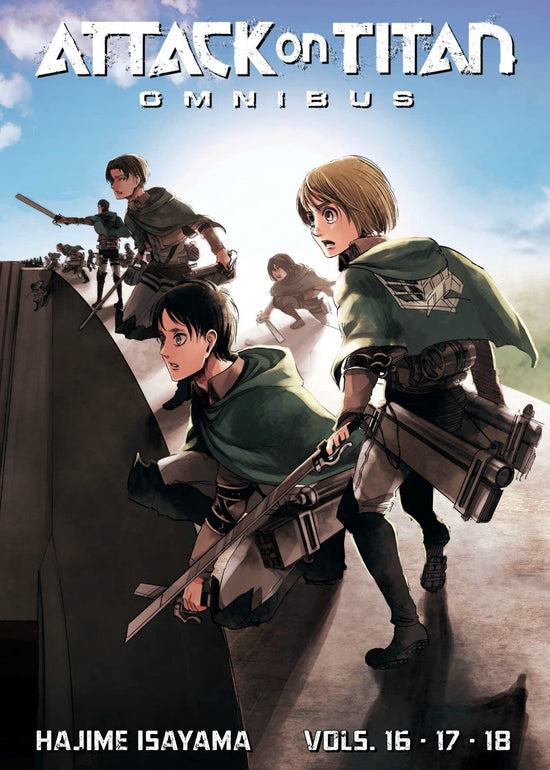 Load image into Gallery viewer, Attack on Titan Omnibus 6 (Vol. 16-18) Paperback Manga

