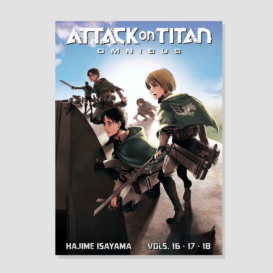 Load image into Gallery viewer, Attack on Titan Omnibus 6 (Vol. 16-18) Paperback Manga
