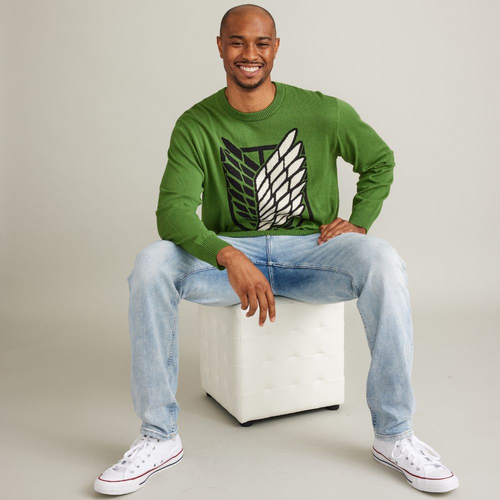 Load image into Gallery viewer, Scout Regiment (Attack on Titan) Holiday Fleece Sweater

