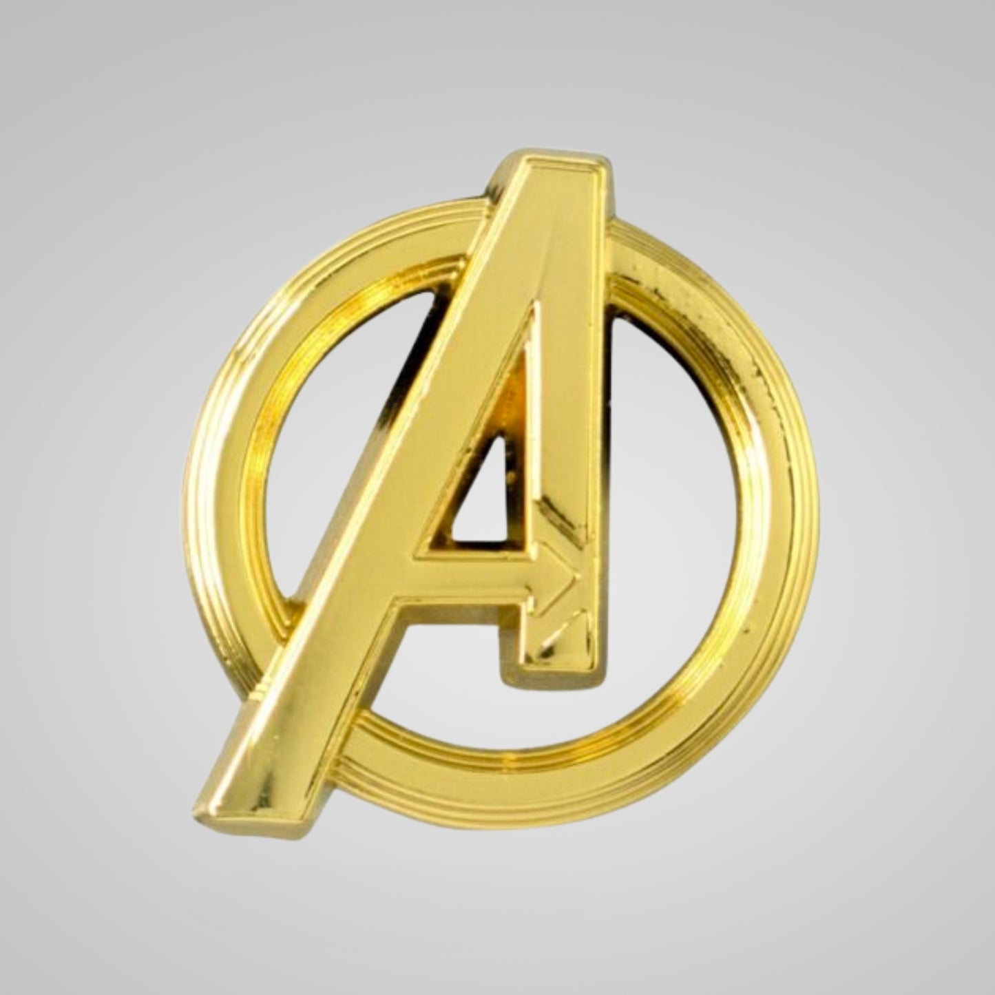 Load image into Gallery viewer, Avengers Logo (Marvel Comics) Gold Lapel Pin
