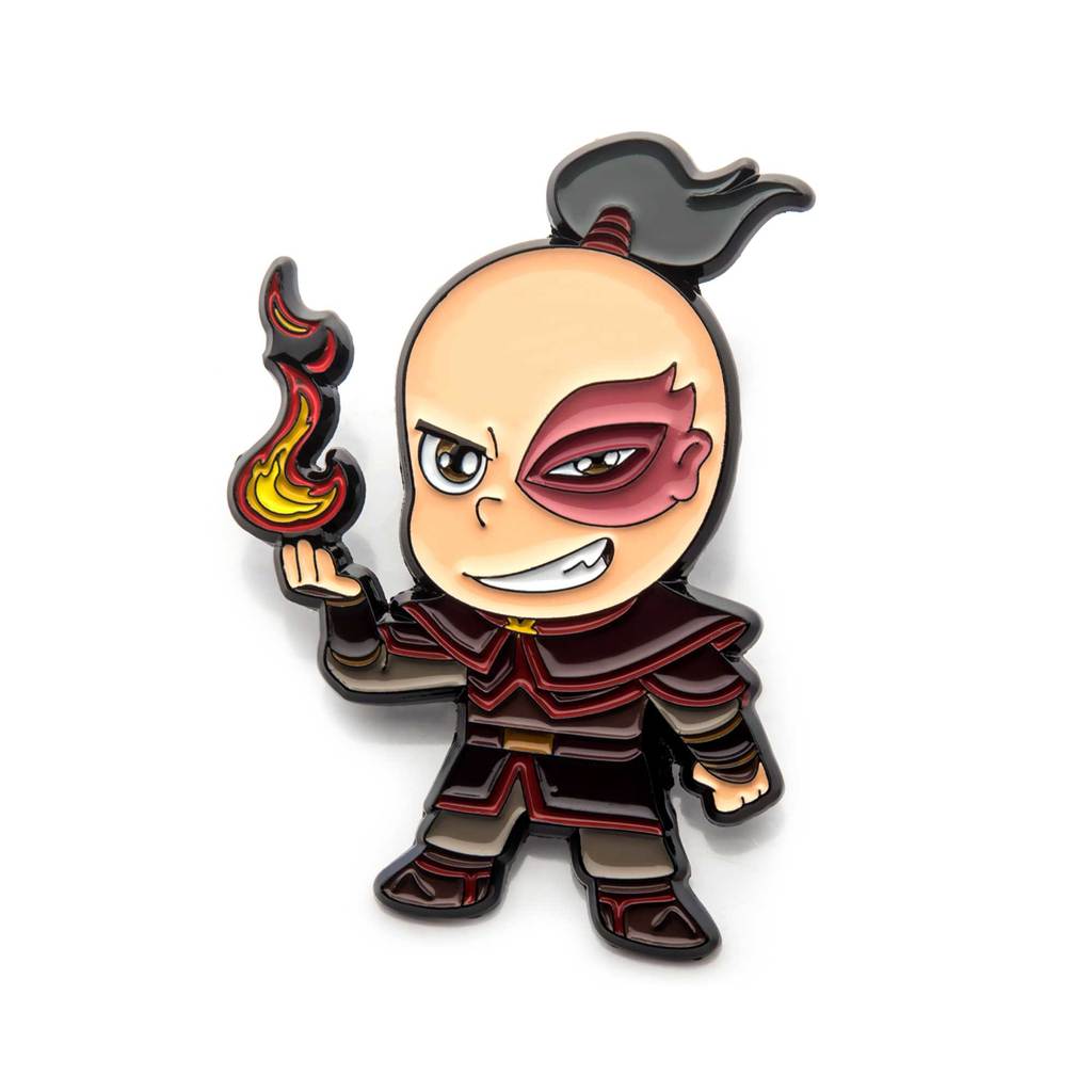 Load image into Gallery viewer, Zuko Avatar: The Last Airbender Chibi Style Enamel Pin
