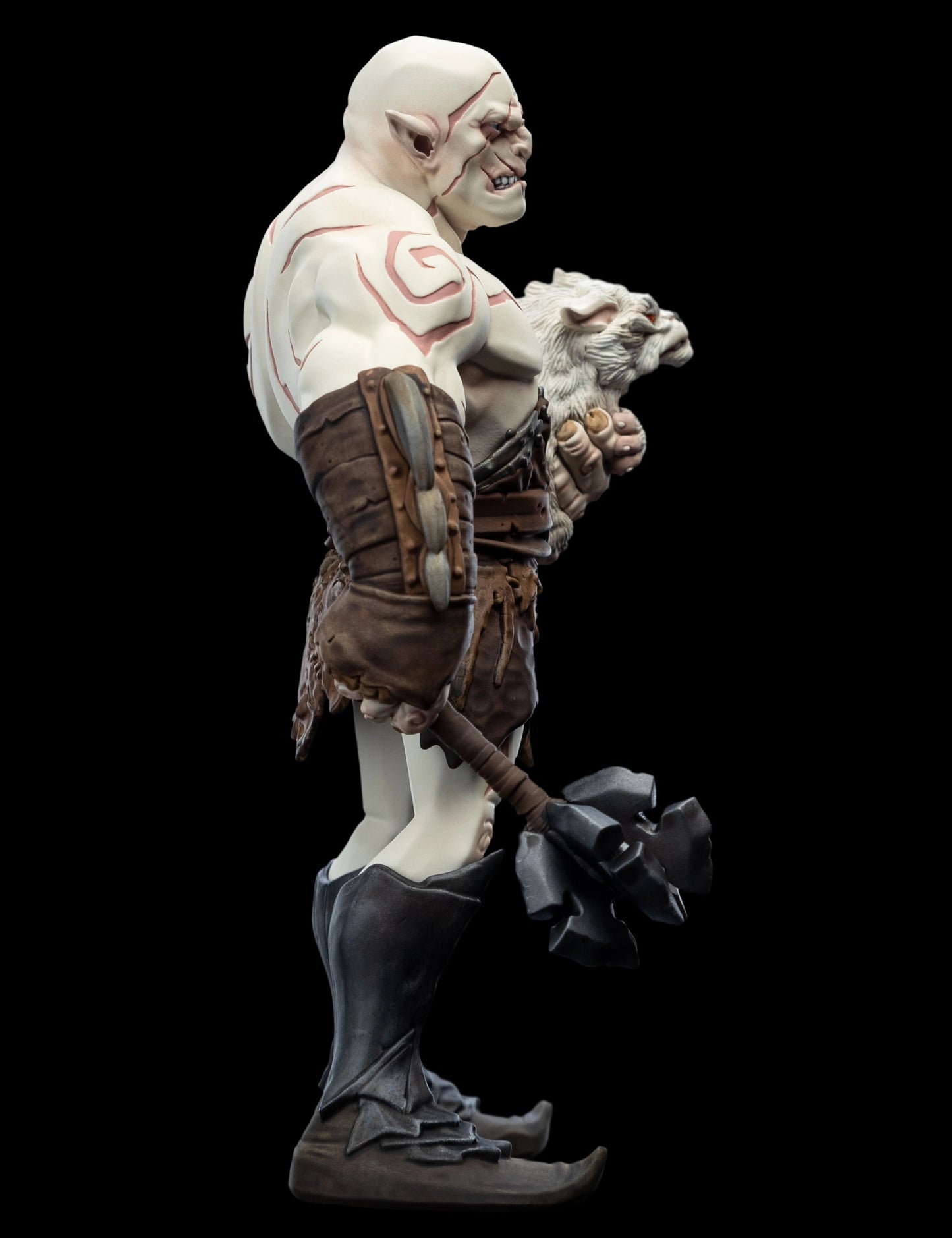Load image into Gallery viewer, Azog the Defiler with Warg Pup (The Hobbit) Limited Edition Mini Epics Statue
