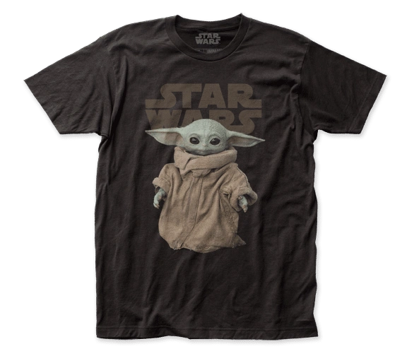 Grogu Baby Yoda (Star Wars: The Mandalorian) Black Shirt